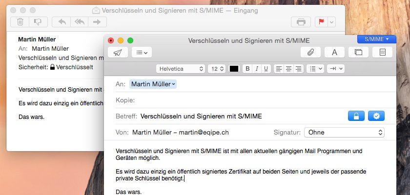 E-Mail-Verschlüsselung S/MIME